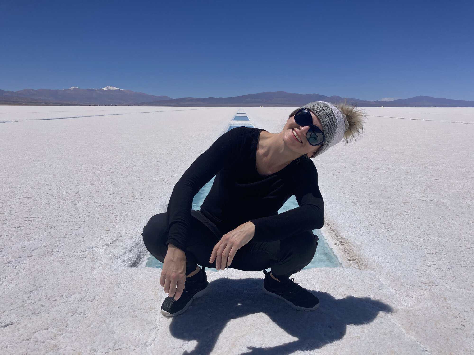 Salinas Grandes: prvý kontakt so soľnou pláňou